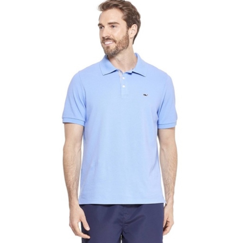 Vineyard Vines x Target Blue Polo